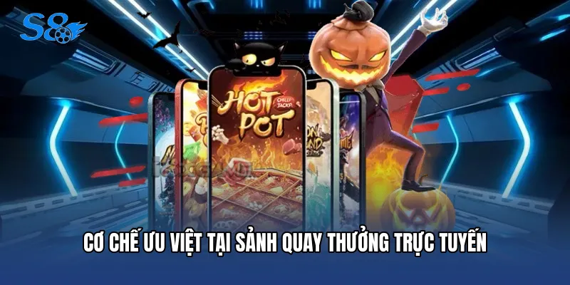 Cơ chế ưu việt tại sảnh quay thưởng trực tuyến